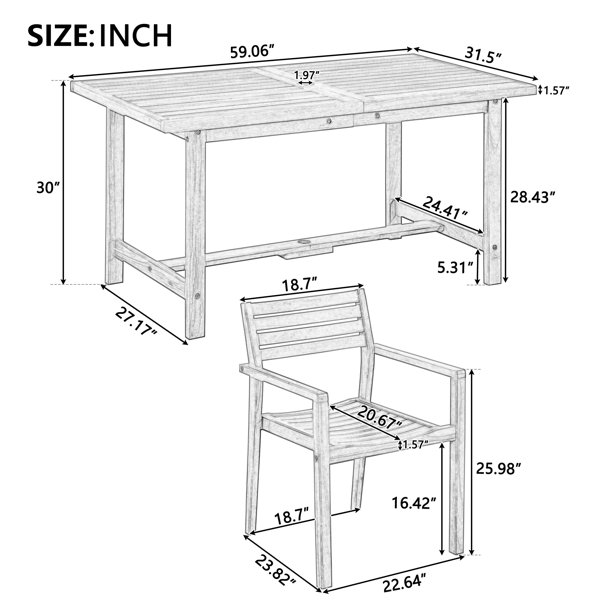 Dimensions du produit