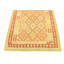 Tapis en laine noué la à la main one-of-kind-new age saumon/or 4 pi 9 po x 6 pi Elland