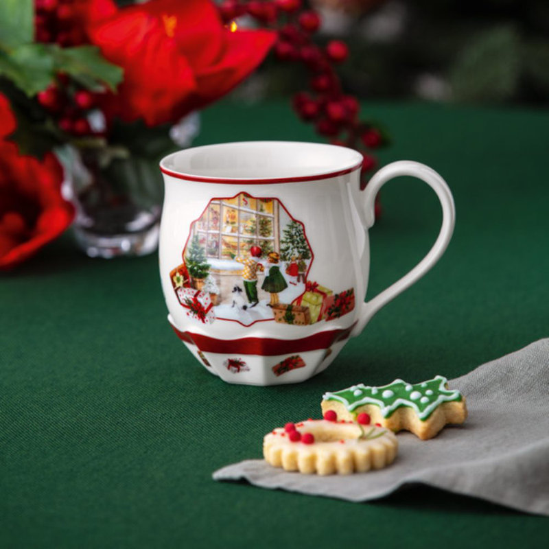 Villeroy & Boch - Toy's Fantasy Christmas Coffee Mug, Winter Mug Hot Drink Cup, Porcelain