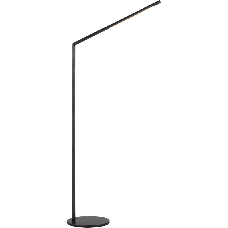 Kelly Wearstler Cona Large Articulating Floor Lamp, Bronze