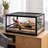24 in. x 18 in. x 12.6 in. Glass and Plastic Reptile Terrarium