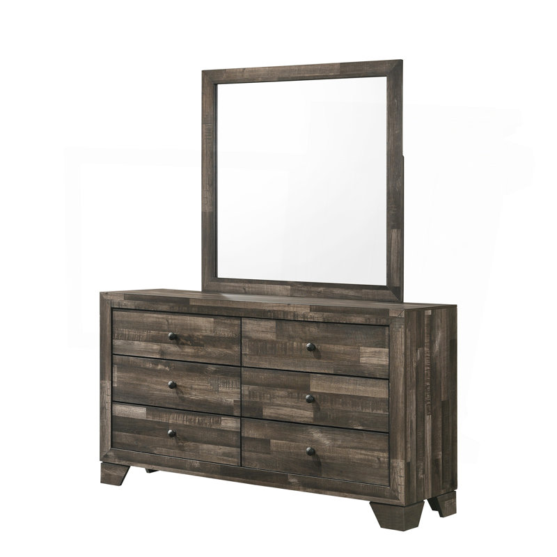 Mobilier de chambre à coucher 1Pc, Gris brun