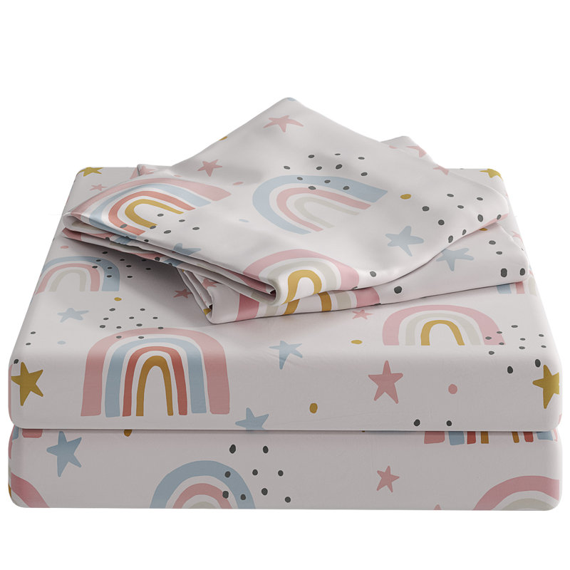 Ensemble de draps pour enfants, literie en microfibre douce, confortable et respirante, draps faciles d'entretien