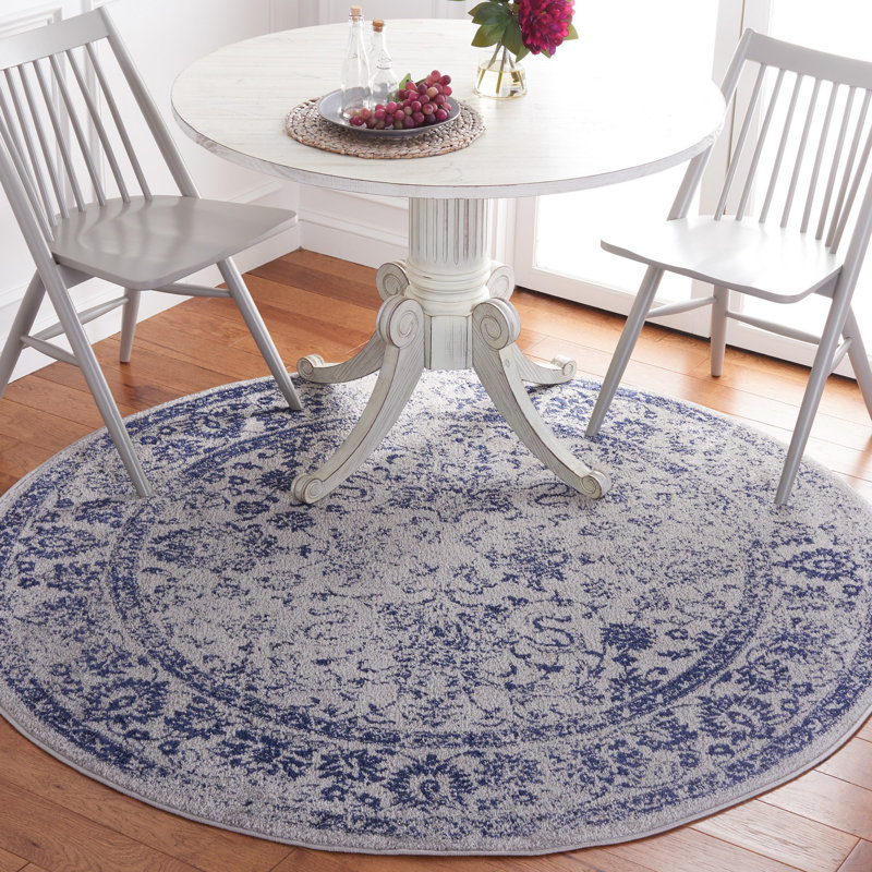 Croyl Performance Floral Rug, Round 6'