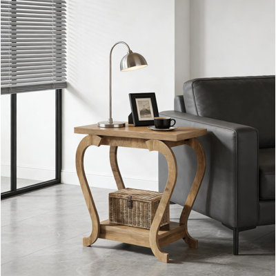 Table d'appoint moderne, table basse à 2 niveaux, table de bout