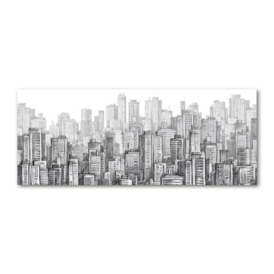 Skyscrapers - Wrapped Canvas Print