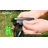 Bryah Solar Smart String Lights Outdoor 25Ft 15 Bulbs Globe G40 LED with Remote and App Control