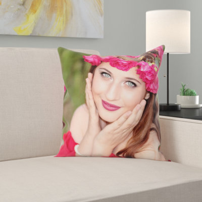 Coussin de fille fille