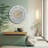 Elegant Decorative Wall Clock, 19.7 inches Diameter | 100% MDF, Thickness: 0.2 inches | Stylish Minimalist Design for Home & Office Decor | Perfect for Living Room, Bedroom, and Kitchen Spaces