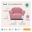 Fauteuil club pour enfants en guingan Weybridge-2070460082