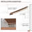 Outsunny Retractable Awning, Patio Awnings W/ Manual Crank Handle-1897785875-1897785877