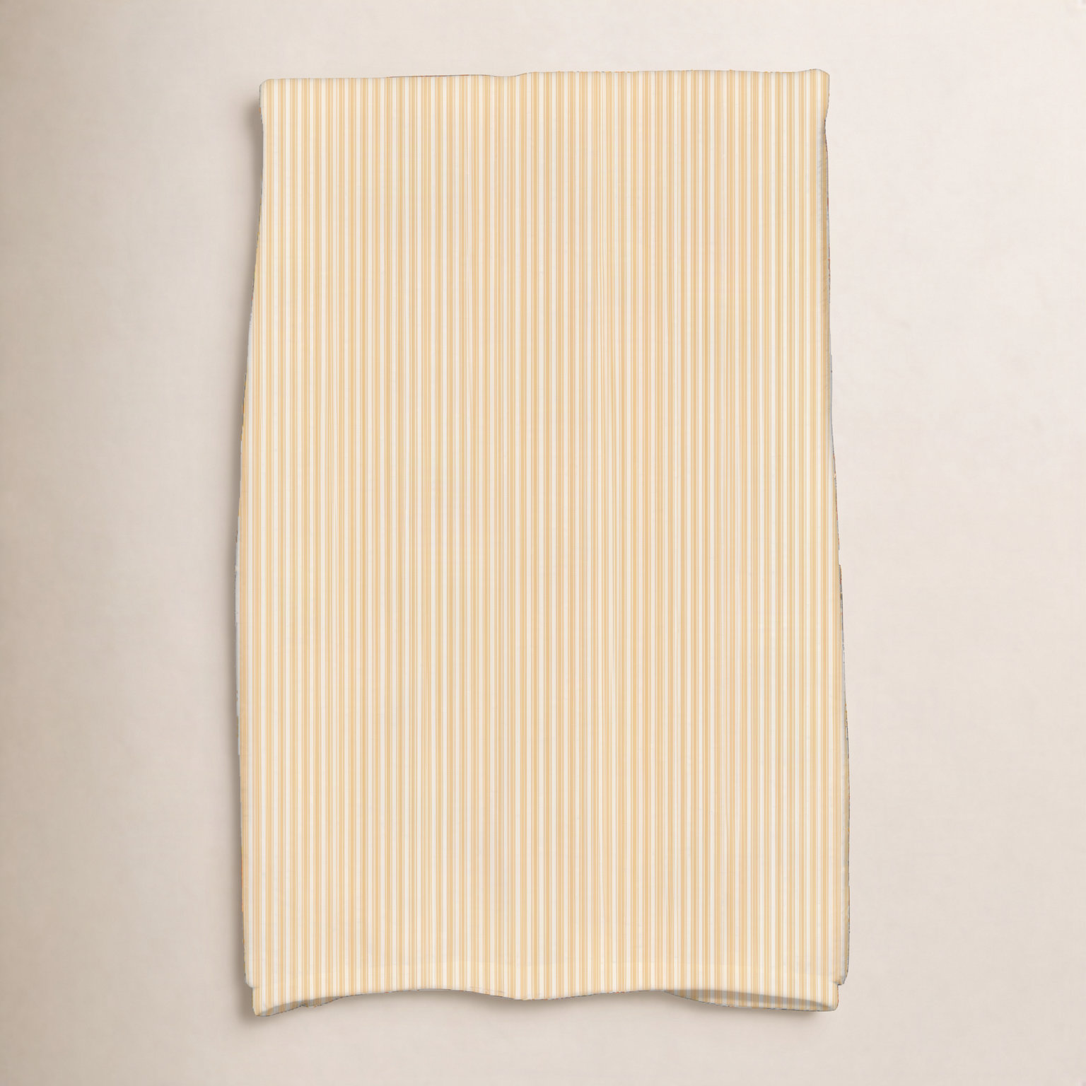 Stripe Tea Towel Kitchen Towel, Yellow