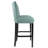 Upholstered Counter Stool with Solid Wood Frame-48367412