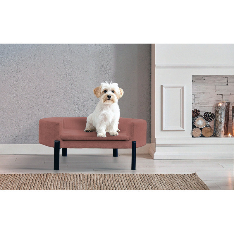 Polyester Pet Bed, Pink