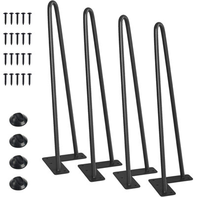 Pieds de meuble en épingle 14 po
