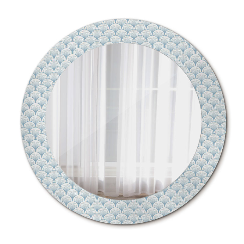 Huldar Glass Flat Wall Mirror