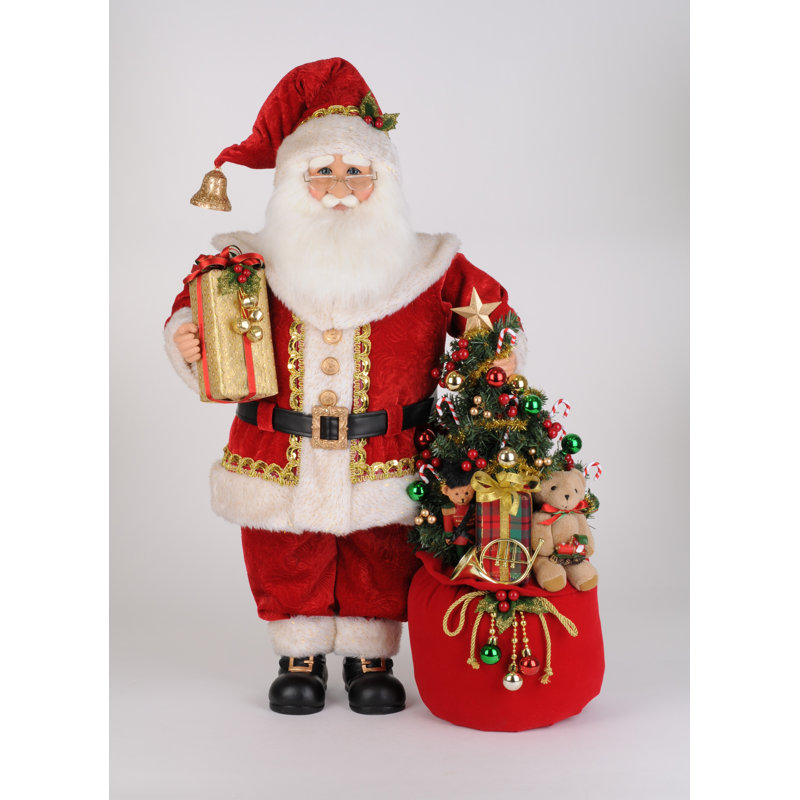 Lighted Christmas Spirit Santa