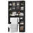 Over-Toilet Storage Cabinet, Bathroom Organizer With Adjustable Shelf & Built-In Tissue Holder-112399299