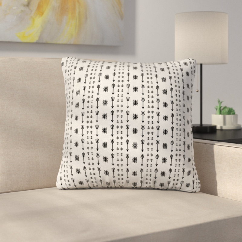 Modern Tribal Square Pillow Cover, 24" x 24"
