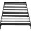 Lit simple WildVenture - 6 po, noir mat, espace sous le lit
