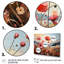 «Countryside Red Poppy Field V» - ensemble d'impressions sur toile-1756552424