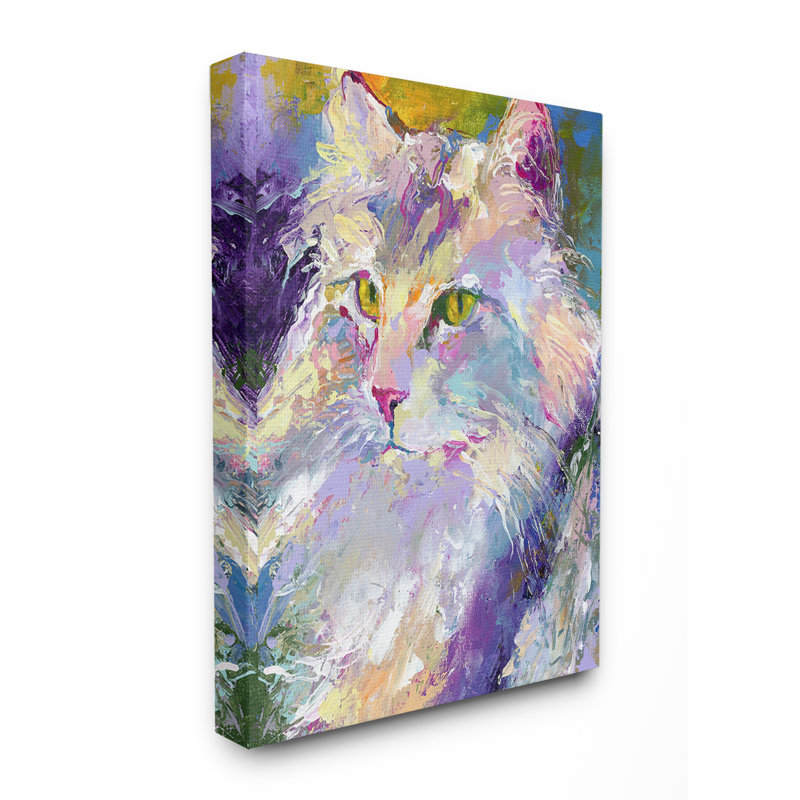 « brillante coloring arc-en-ciel », impression, Toile tendue, H 20 po x l 16 po x P 1,5 po