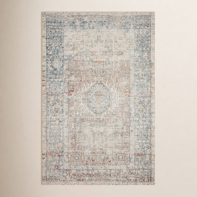 Chris Loves Julia x Loloi Jules Natural / Ocean Area Rug