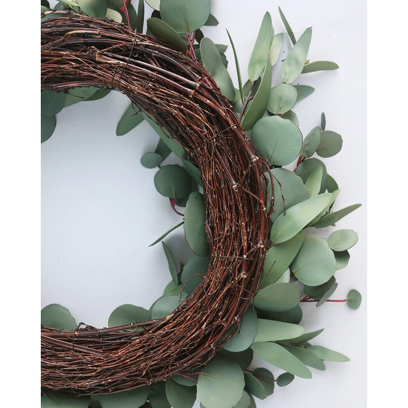 Artificial Eucalyptus Wreath 24”