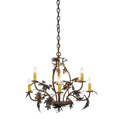 Rustic Lodge 6 - Light Chandelier