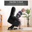37cm Wide Chenille Standard Recliner-1123645709