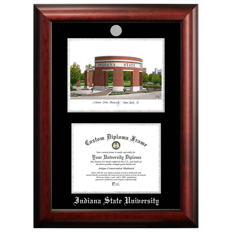 Indiana State Picture Frame