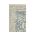 Artisanal Teal Floral Area Rug