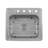 38.5'' L Drop-In Single Bowl Stainless Steel Kitchen Sink