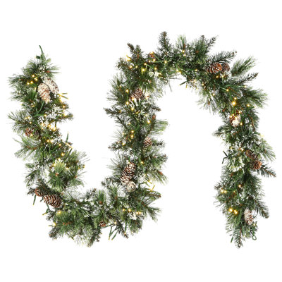 72'' in. Lighted Dried Garland