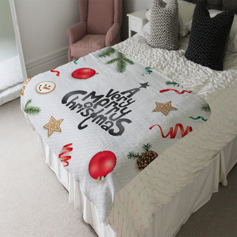 Daley Plain Weave / Muslin Throw Blanket