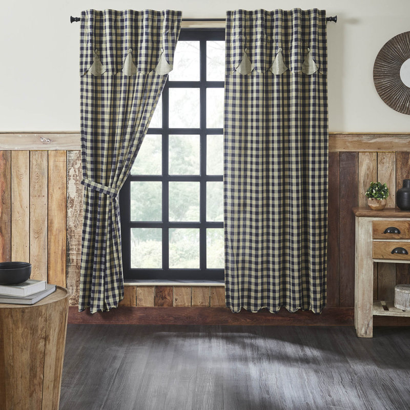 Paire de rideaux obscurcissant 100% coton Jeiri, L 40 po x L 84 po