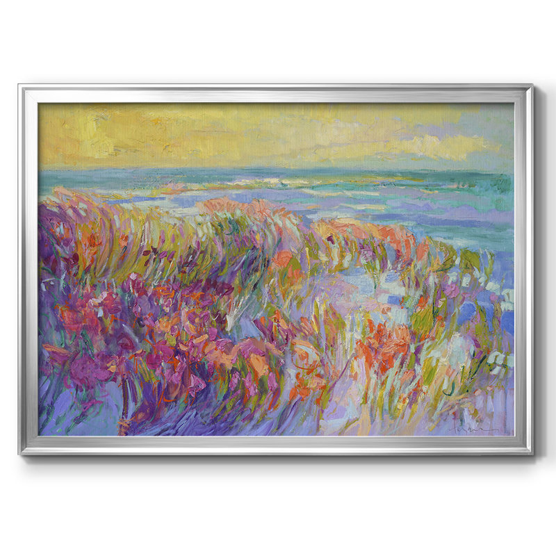Summer Sanctuary, reproduction d'art sur toile, H 26 po x l 38 po x P 1,5 po, Argent