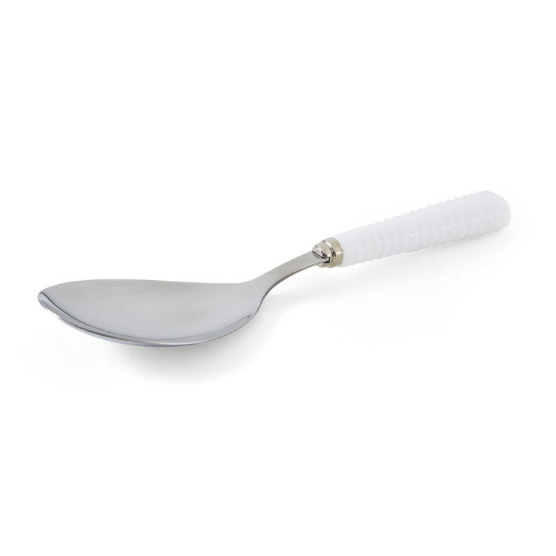 Sophie Conran, White - Silver Serving Spoon