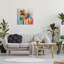 Ay-918-Peinture abstraite sur bois de palmier