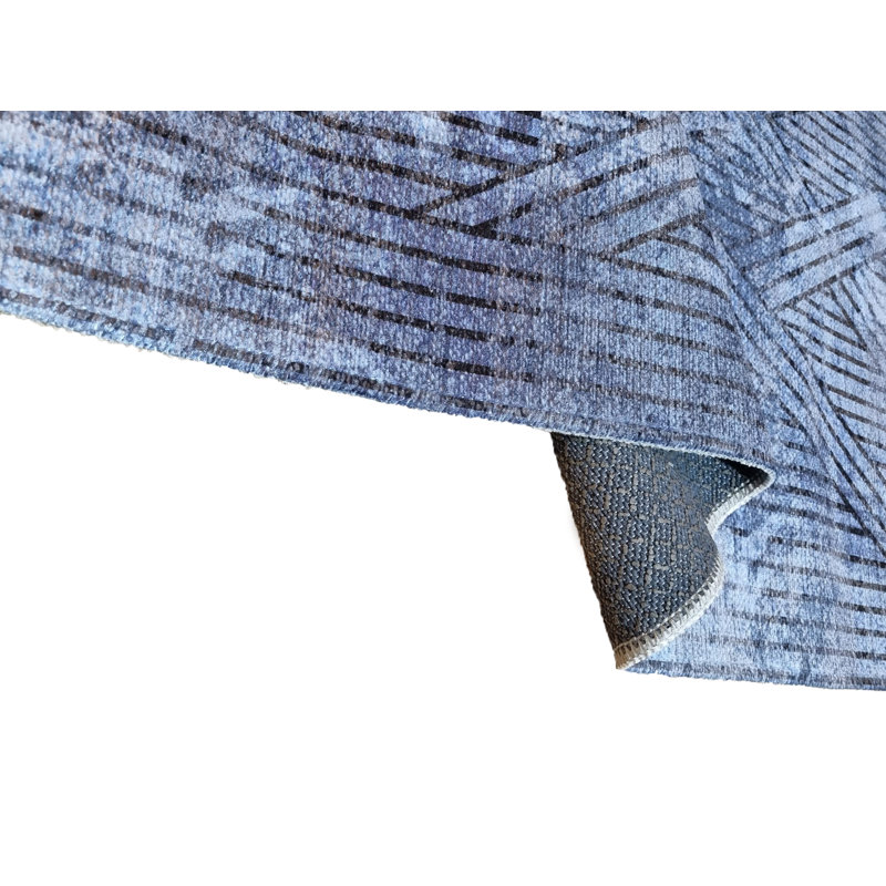 Adylen Geometric Flatweave Area Rug, Rectangle 200 x 300cm