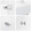 Single Bathroom Vanity with Ceramic Basin-143182522