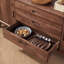 Buffet en bois massif moderne et minimaliste
