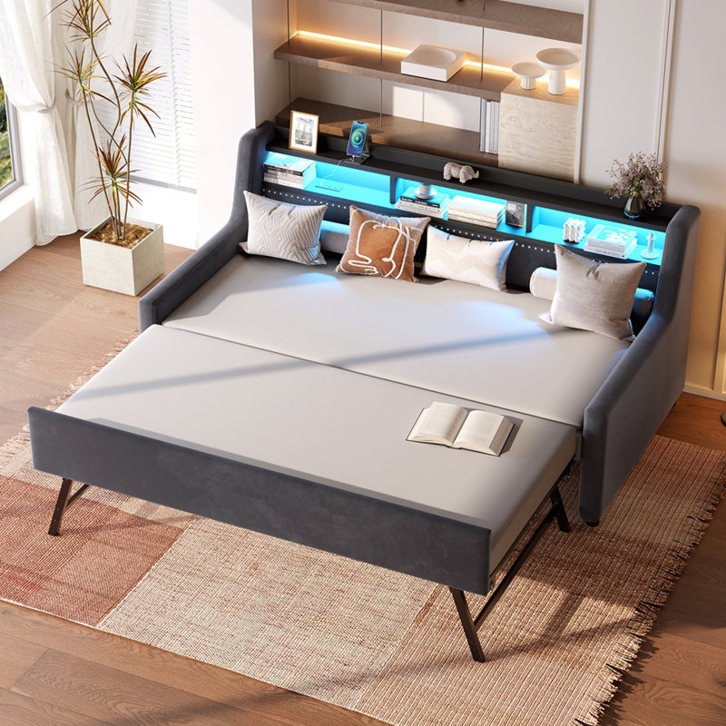 Twin Size Daybed with Trundle