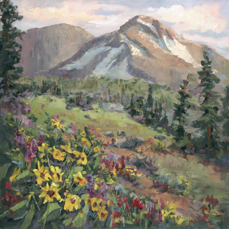 Western Vistas III, H 20 po x l 20 po x P 1 po