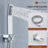 AquaRhapsody 3 Functions Thermostatic Shower System with 3 Body Jets and Rough-in Valve-69991489