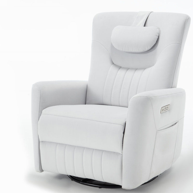 Lift Chair, Grey Polyester