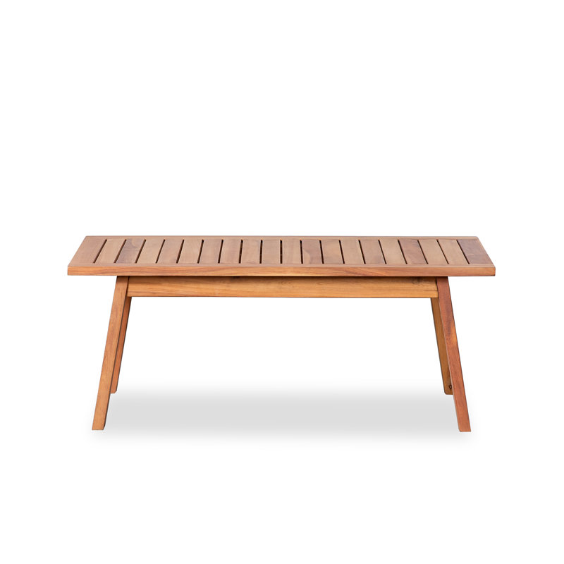 Table basse d'extérieur en bois d'acacia Davies
