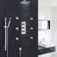 Ensemble de pomme de douche au plafond avec 6 jets de massage Reno