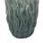 Esen Decorative Vase, Abstract Wave Design, Green Ceramic-110521821