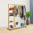Zacharay 47.2'' Rolling Industrial Pipe Clothing Rack